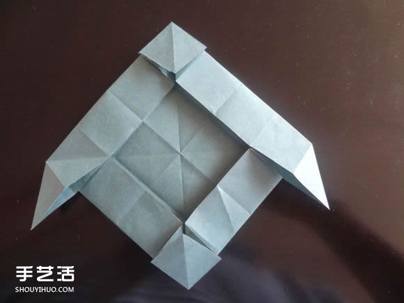 西方龍折紙教程圖解 折紙帶翅膀龍的方法步驟 -  rpnrmr.com