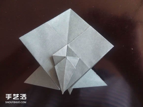 西方龍折紙教程圖解 折紙帶翅膀龍的方法步驟 -  rpnrmr.com