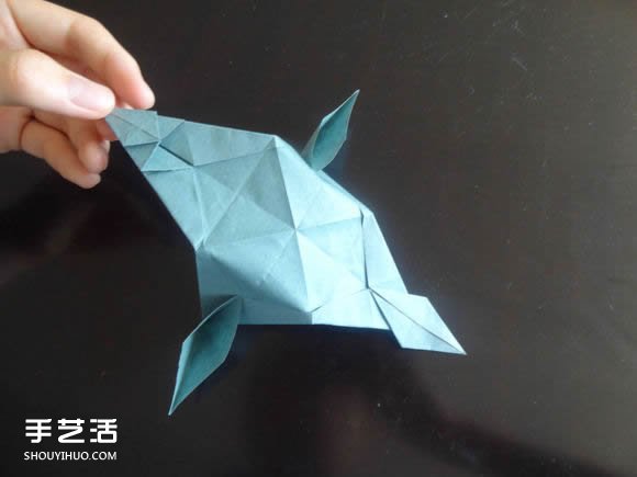 西方龍折紙教程圖解 折紙帶翅膀龍的方法步驟 -  rpnrmr.com