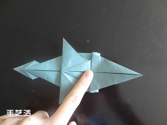 西方龍折紙教程圖解 折紙帶翅膀龍的方法步驟 -  rpnrmr.com