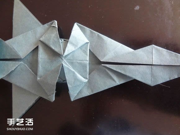 西方龍折紙教程圖解 折紙帶翅膀龍的方法步驟 -  rpnrmr.com