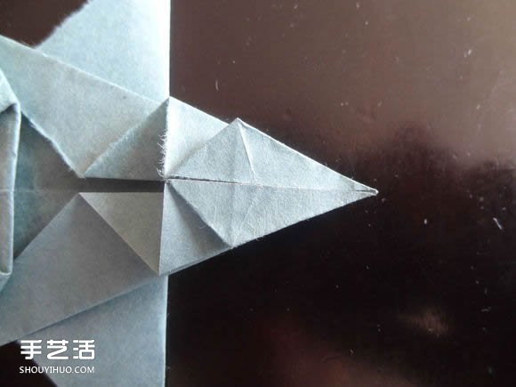 西方龍折紙教程圖解 折紙帶翅膀龍的方法步驟 -  rpnrmr.com
