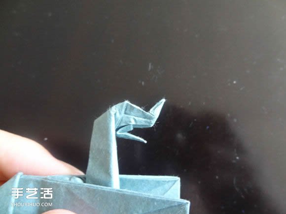 西方龍折紙教程圖解 折紙帶翅膀龍的方法步驟 -  rpnrmr.com