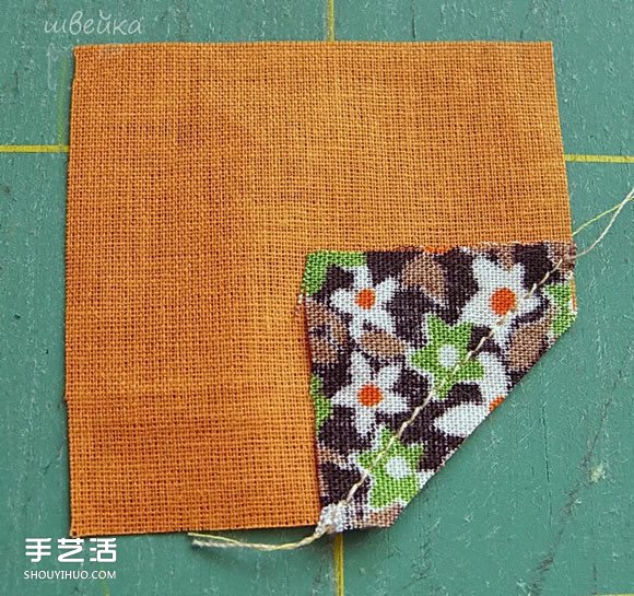 風(fēng)車圖案凳子墊子制作方法 拼布風(fēng)凳子墊子DIY -  rpnrmr.com