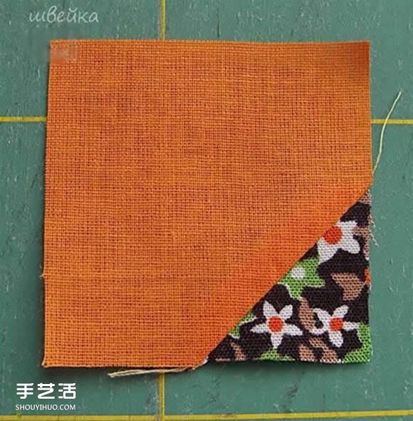 風(fēng)車圖案凳子墊子制作方法 拼布風(fēng)凳子墊子DIY -  rpnrmr.com