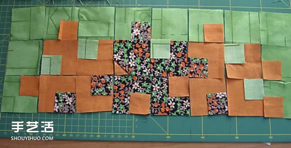 風(fēng)車圖案凳子墊子制作方法 拼布風(fēng)凳子墊子DIY -  rpnrmr.com