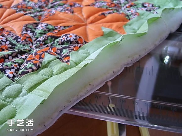 風(fēng)車圖案凳子墊子制作方法 拼布風(fēng)凳子墊子DIY -  rpnrmr.com