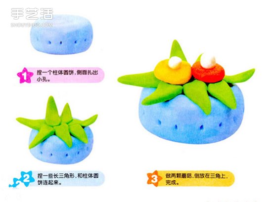 怎么用橡皮泥做食物圖解 橡皮泥食物制作過程 -  rpnrmr.com
