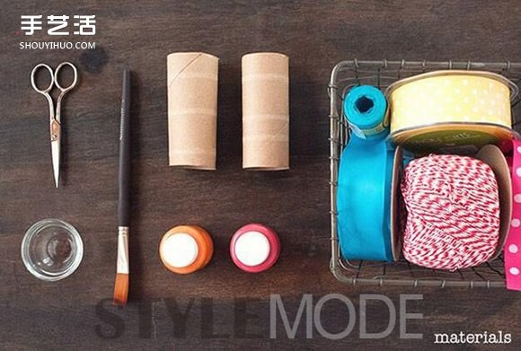 卷紙筒DIY手工制作漂亮禮品盒圖解教程大全 -  rpnrmr.com