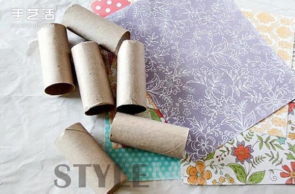 卷紙筒DIY手工制作漂亮禮品盒圖解教程大全 -  rpnrmr.com