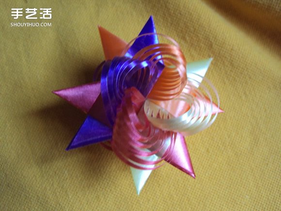 彩帶風(fēng)鈴制作圖解：星星/絲星蝶/圓環(huán)圈/燈籠 -  rpnrmr.com