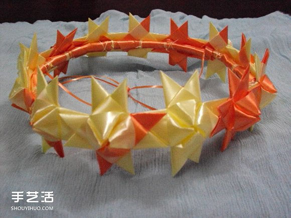 彩帶風(fēng)鈴制作圖解：星星/絲星蝶/圓環(huán)圈/燈籠 -  rpnrmr.com