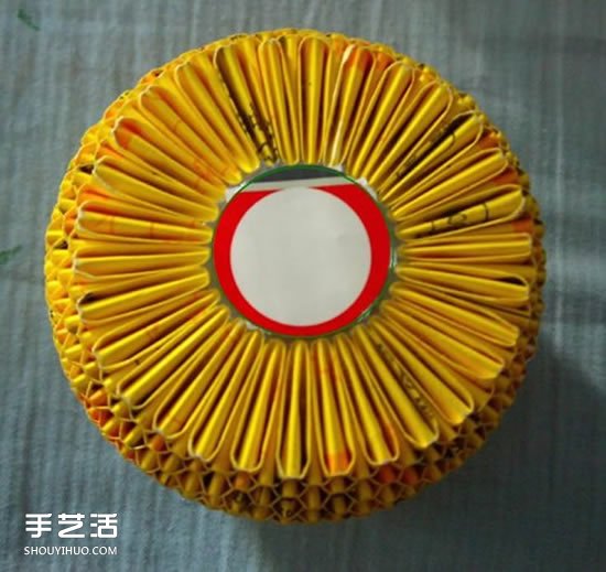 三角插筆筒步驟圖解 三角插菠蘿筆筒的具體插法 -  rpnrmr.com