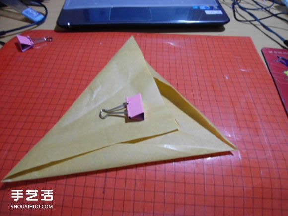 帶翅膀惡魔之心折紙圖解 怎么折惡魔之心教程 -  rpnrmr.com