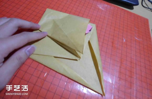 帶翅膀惡魔之心折紙圖解 怎么折惡魔之心教程 -  rpnrmr.com