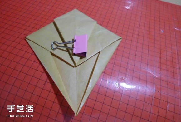 帶翅膀惡魔之心折紙圖解 怎么折惡魔之心教程 -  rpnrmr.com