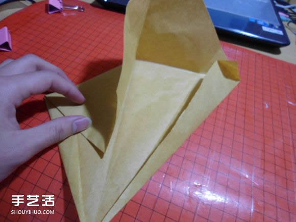 帶翅膀惡魔之心折紙圖解 怎么折惡魔之心教程 -  rpnrmr.com