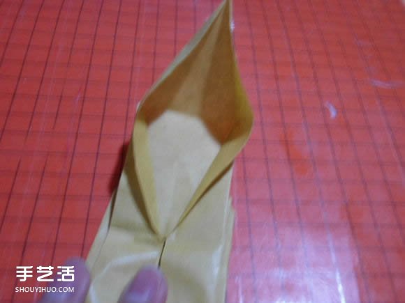 帶翅膀惡魔之心折紙圖解 怎么折惡魔之心教程 -  rpnrmr.com