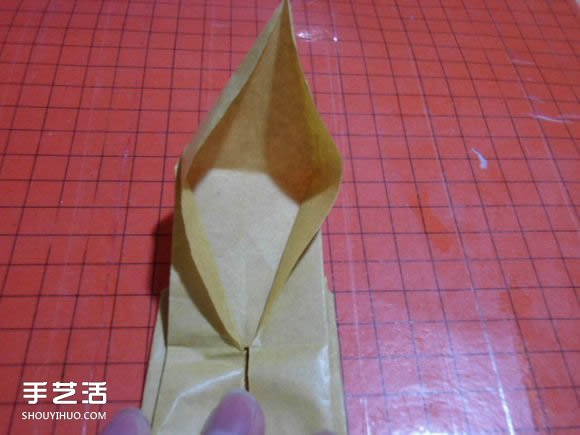 帶翅膀惡魔之心折紙圖解 怎么折惡魔之心教程 -  rpnrmr.com