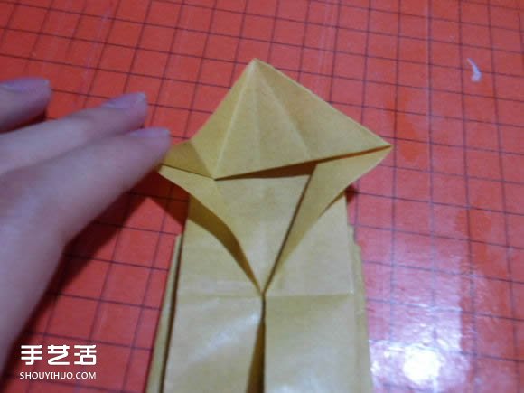 帶翅膀惡魔之心折紙圖解 怎么折惡魔之心教程 -  rpnrmr.com