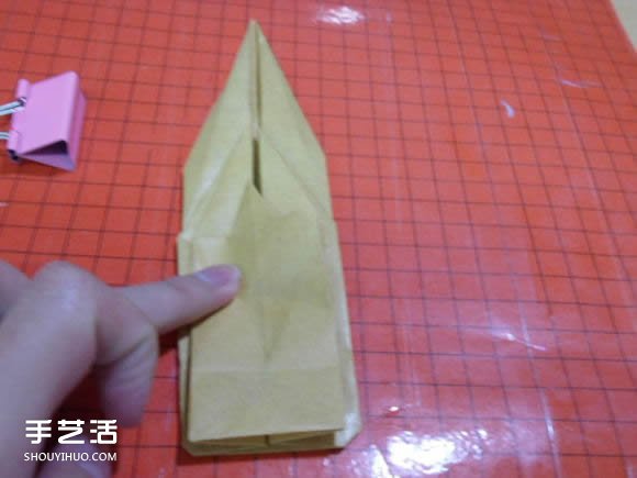 帶翅膀惡魔之心折紙圖解 怎么折惡魔之心教程 -  rpnrmr.com