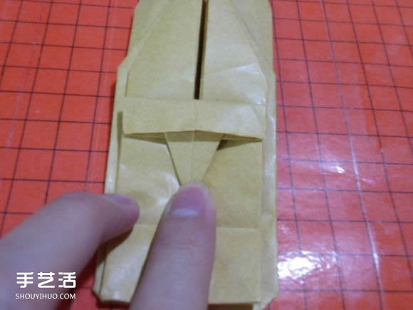 帶翅膀惡魔之心折紙圖解 怎么折惡魔之心教程 -  rpnrmr.com