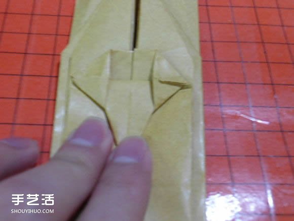 帶翅膀惡魔之心折紙圖解 怎么折惡魔之心教程 -  rpnrmr.com