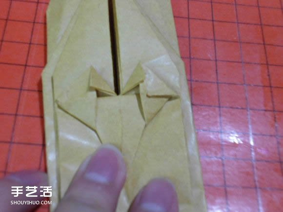 帶翅膀惡魔之心折紙圖解 怎么折惡魔之心教程 -  rpnrmr.com