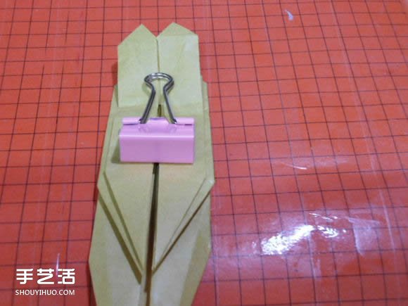 帶翅膀惡魔之心折紙圖解 怎么折惡魔之心教程 -  rpnrmr.com