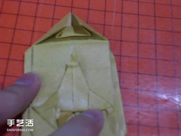 帶翅膀惡魔之心折紙圖解 怎么折惡魔之心教程 -  rpnrmr.com