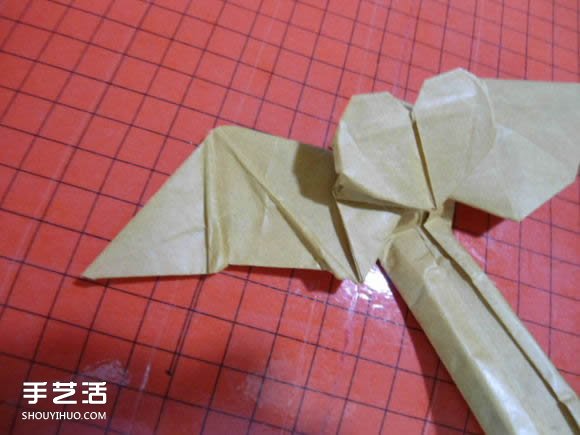 帶翅膀惡魔之心折紙圖解 怎么折惡魔之心教程 -  rpnrmr.com