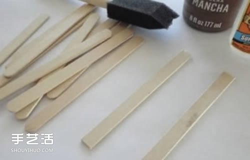 雪糕棍手工制作杯墊 自制雪糕棍杯墊DIY教程 -  rpnrmr.com