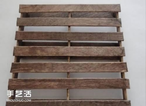 雪糕棍手工制作杯墊 自制雪糕棍杯墊DIY教程 -  rpnrmr.com