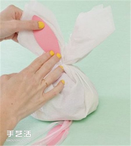 可以拉出彩蛋的復(fù)活節(jié)兔子手工制作教程 -  rpnrmr.com