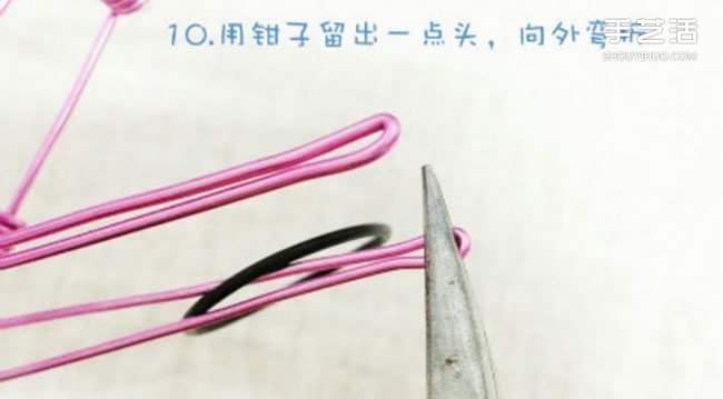 鋁線DIY手工制作漂亮的粉紅自行車 -  rpnrmr.com