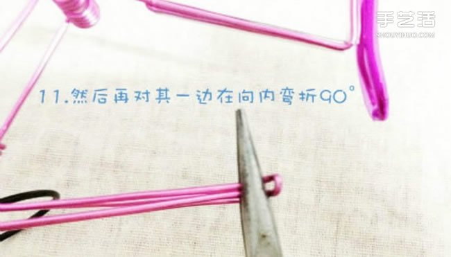 鋁線DIY手工制作漂亮的粉紅自行車 -  rpnrmr.com