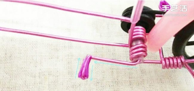 鋁線DIY手工制作漂亮的粉紅自行車 -  rpnrmr.com