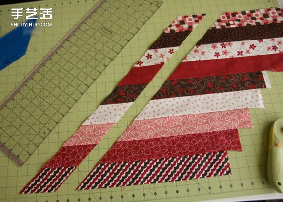 地中海風格靠枕DIY教程 手工布藝制作條紋靠枕 -  rpnrmr.com