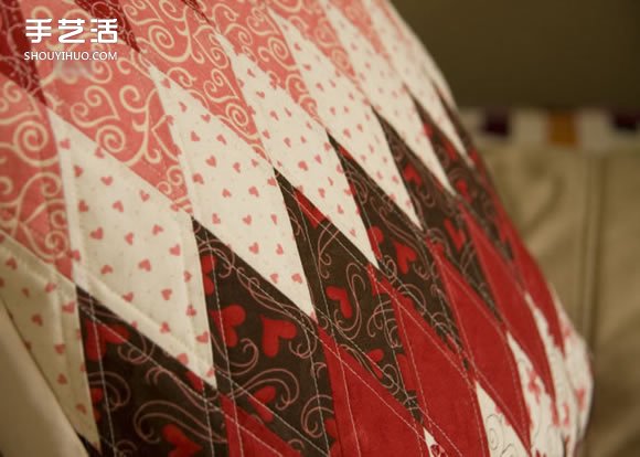 地中海風格靠枕DIY教程 手工布藝制作條紋靠枕 -  rpnrmr.com