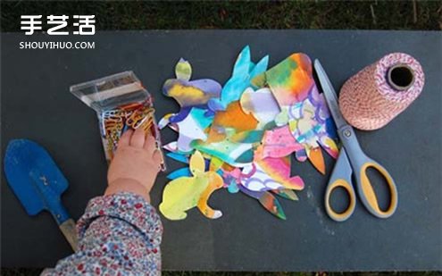 復活節(jié)/中秋節(jié)布置：幼兒園教室兔子掛飾制作 -  rpnrmr.com