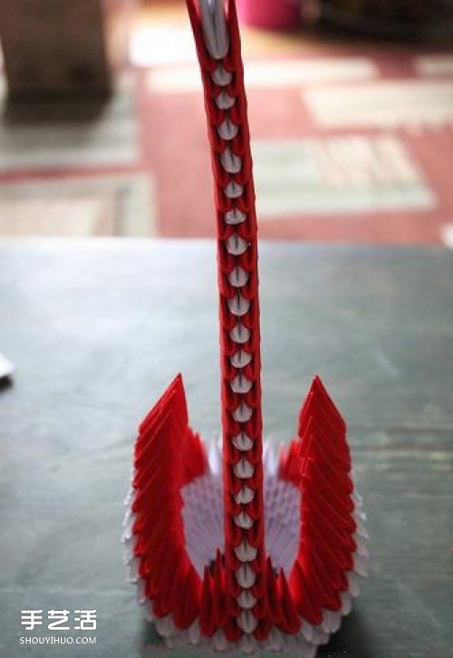三角插天鵝教程 三角插手工藝品天鵝的做法 -  rpnrmr.com