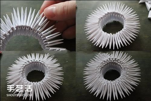 三角插天鵝教程 三角插手工藝品天鵝的做法 -  rpnrmr.com
