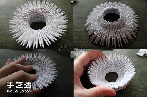 三角插天鵝教程 三角插手工藝品天鵝的做法 -  rpnrmr.com