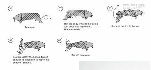 折紙美元鯉魚的方法 用美元折鯉魚怎么折圖解 -  rpnrmr.com