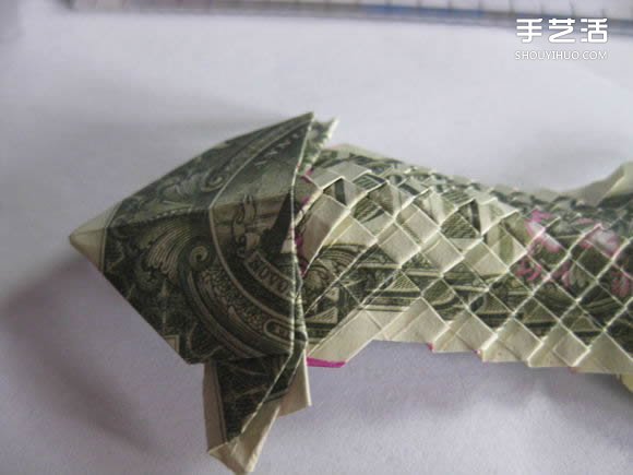 折紙美元鯉魚的方法 用美元折鯉魚怎么折圖解 -  rpnrmr.com