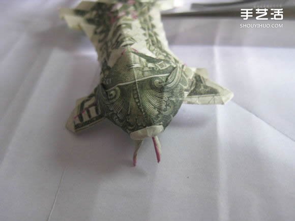 折紙美元鯉魚的方法 用美元折鯉魚怎么折圖解 -  rpnrmr.com