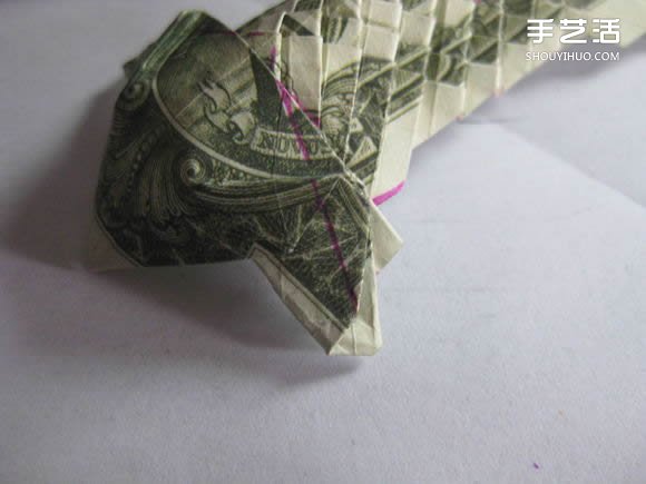 折紙美元鯉魚的方法 用美元折鯉魚怎么折圖解 -  rpnrmr.com