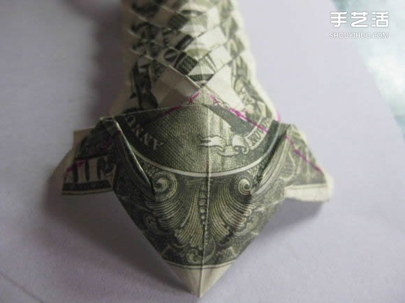 折紙美元鯉魚的方法 用美元折鯉魚怎么折圖解 -  rpnrmr.com