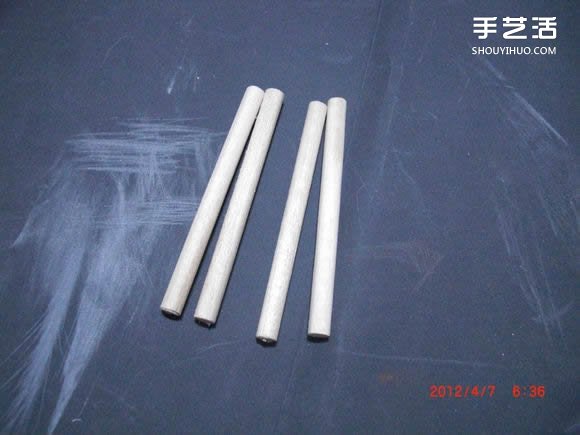 筷子和竹簽制作埃菲爾鐵塔模型的詳細(xì)圖解教程 -  rpnrmr.com