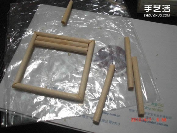 筷子和竹簽制作埃菲爾鐵塔模型的詳細(xì)圖解教程 -  rpnrmr.com